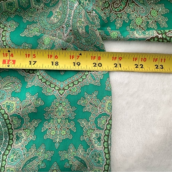 J Crew Collection Drapey button-up top in Ratti pendant paisley - Picture 3 of 6